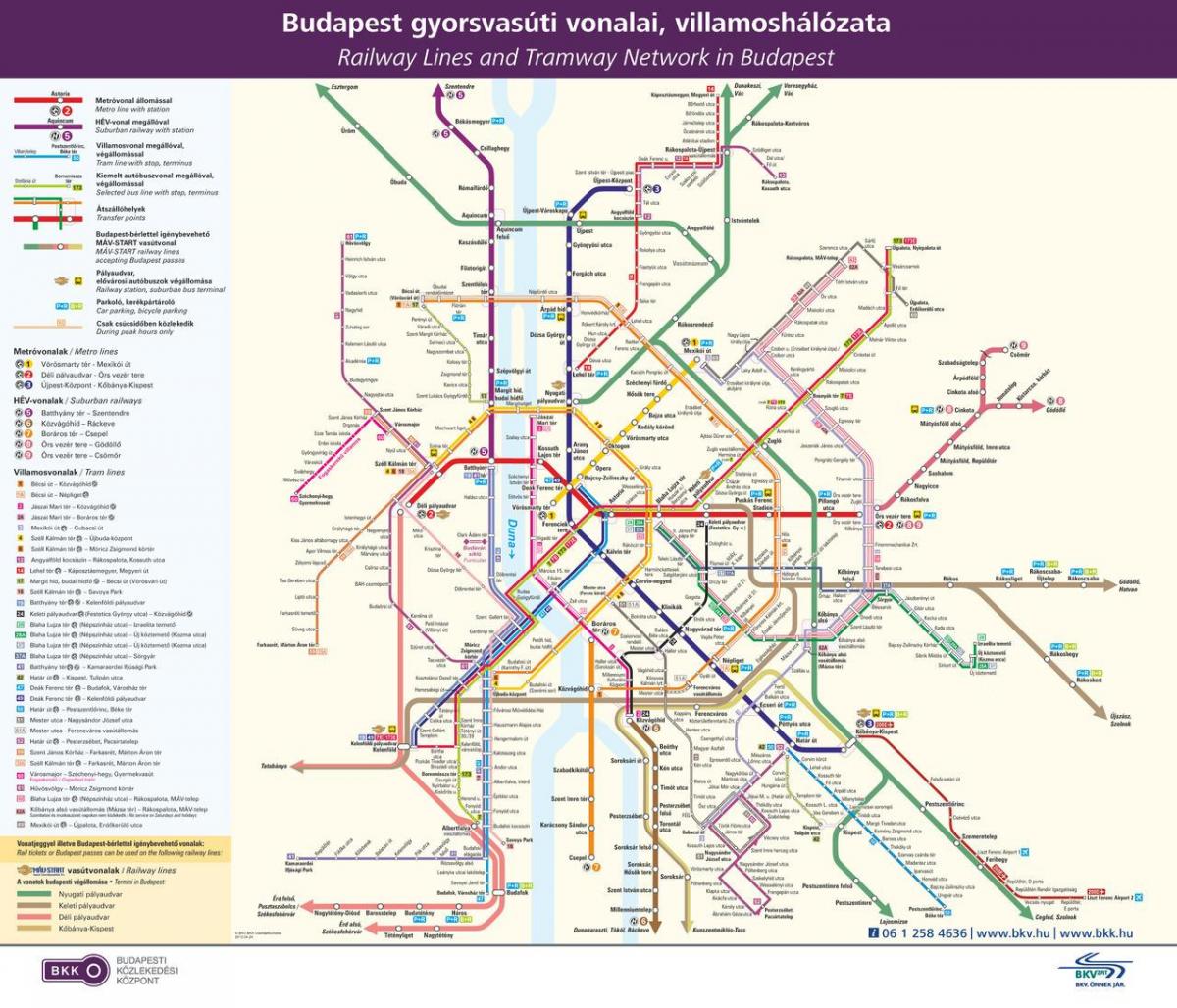 будапешт олон нийтийн дамжин өнгөрөх газрын зураг