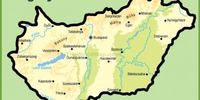 Budapesta газрын зураг