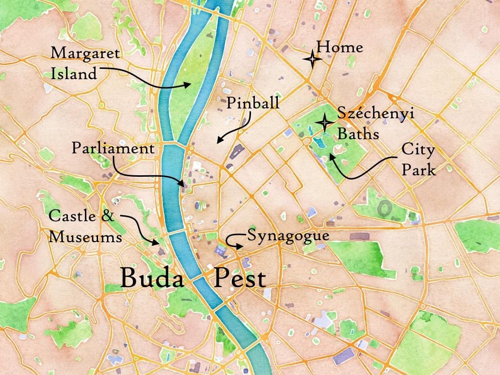 buda эсвэл хортон газрын зураг