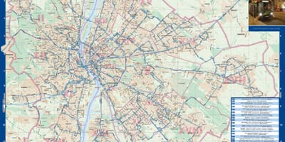 Будапешт шөнө автобусны газрын зураг