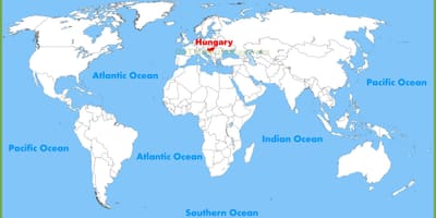 Дэлхийн газрын зураг унгар, будапешт